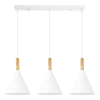 SLE1255-503-03 Светильник подвесной Белый/Белый E27 3*40W ARKET