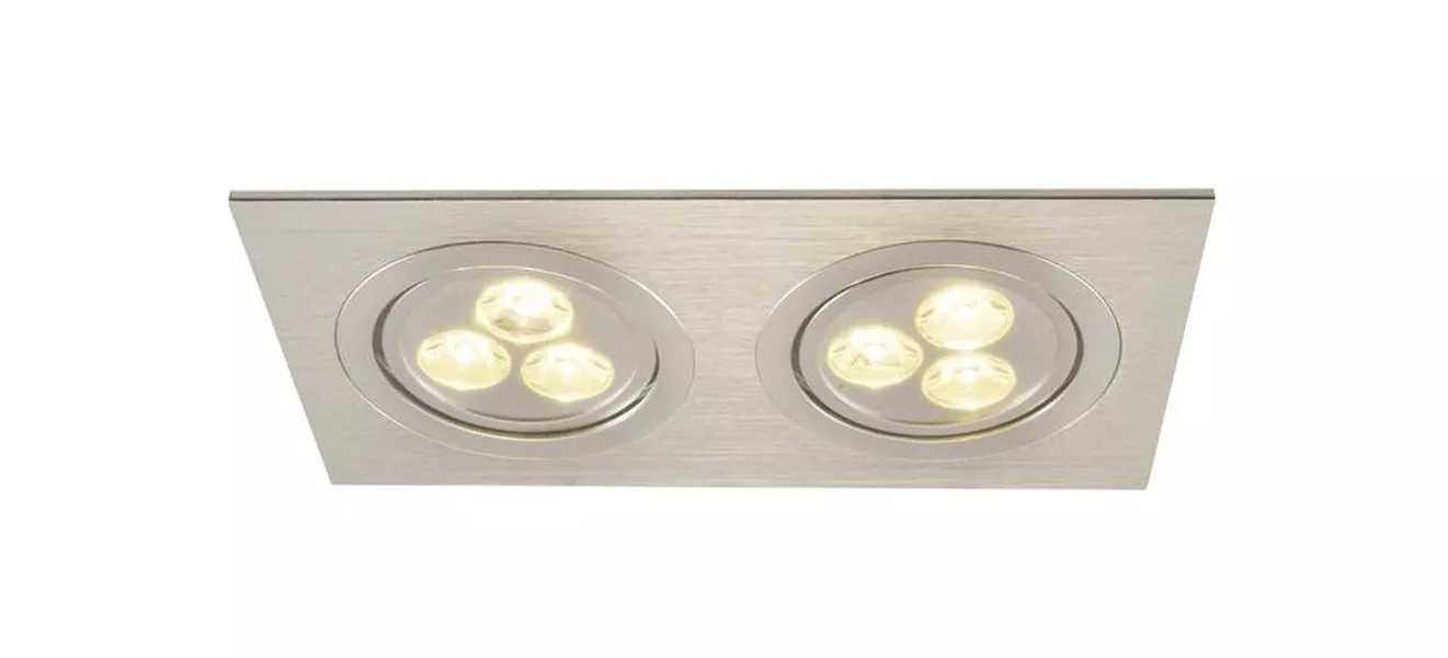 Точечный встраиваемый светильник Arte Lamp DOWNLIGHTS LED A5902PL-2SS