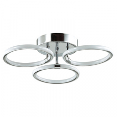 Люстра 3711/48CL LED 48W 4000K 220V CLOVER хром