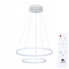 Люстра A2197SP-2WH LED 65W 3000-6000K