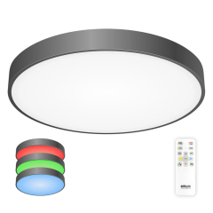 Светильник CL724105G1 105W Купер Черн RGB круг