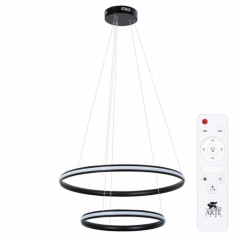 Люстра A2198SP-2BK LED 70W ПДУ