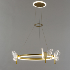 Люстра A2187LM-1GO 50*50*120cm LED 72W 3000-4000-5000K