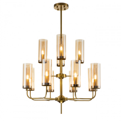 Люстра Balletto 13014/12R brass 12*Е14