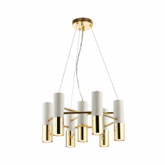 2755-7P, подвесная люстра, D480xH240/1000, 7xGU10LEDx5W, 2800LM, 3000K, included