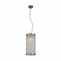 2907-1P, подвес, D200xH400/1600, 1xE14x60W, excluded