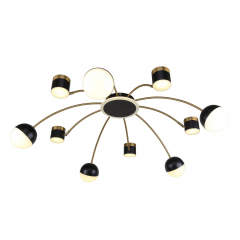 3096-10P, потолочная люстра, D1100xH280, LEDx4W + 5xLEDx7W + 5xLEDx5W + 5xLEDx3W, 4169LM, 4000K, included