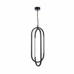 4009-4P, подвес, D300xH1000/2000, 2xLEDx7.2W + 2xLEDx6.5W, 2635LM, 4000K, included