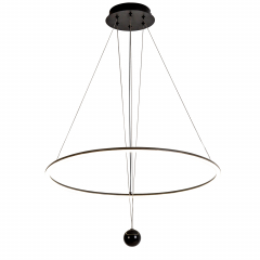 4588-6P, подвесная люстра, D600xH500/1500, LEDx37W, 2960LM, 4000K, included