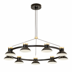 4516-9P, подвесная люстра, D880xH100/1800, 9xLEDx10W, 7200LM, 4000K, included