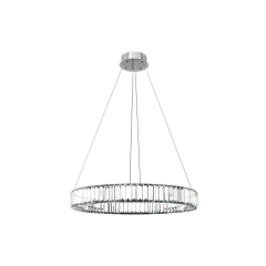 10135/600 Chrome Подвесной светильник LOFT IT Crystal ring