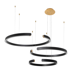 10025/3 Black Подвесной светильник LOFT IT Ring