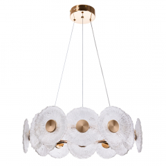 Люстра A2097LM-90GO 60*60*120cm Led 96W 3000-4000-5000K