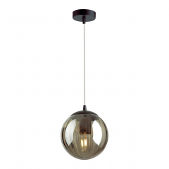4757/1 PENDANT ODL21 353 дымчатый/черный Подвес E27 60W KATA