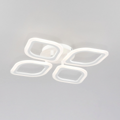 Citilux Ромби CL236040R LED Люстра с пультом Белая
