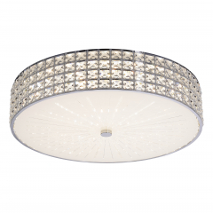 Citilux Портал CL32418G1 LED RGB Люстра хрустальная с пультом Хром