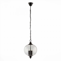 SL362.303.03 Светильник подвесной ST-Luce Черный/Прозрачный E14 3*60W LATERIA