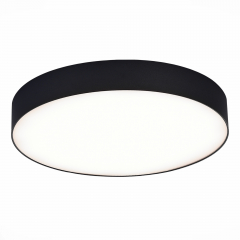 ST606.442.48 Светильник потолочный Черный LED 1*48W 4000K 4 320Lm Ra&gt;85 120° IP20 D400xH55 185-265V Накладные светильники