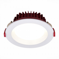 ST752.548.12 Св-к встр. Белый LED 1*12W 4000K 960Lm Ra80 100° IP44 D115xH47 100-240VV Встраиваемые светильники
