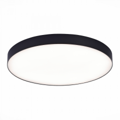 ST606.442.96 Светильник потолочный Черный LED 1*96W 4000K 8 640Lm Ra&gt;85 120° IP20 D600xH55 185-265V Накладные светильники