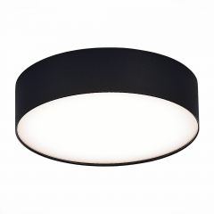 ST606.442.27 Светильник потолочный Черный LED 1*27W 4000K 2 430Lm Ra&gt;90 120° IP20 D220xH55 185-265V Накладные светильники