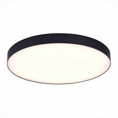 ST606.432.96 Светильник потолочный Черный LED 1*96W 3000K 8 640Lm Ra&gt;85 120° IP20 D600xH55 185-265V Накладные светильники
