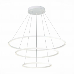 ST605.503.114 Cветильник подвесной SMART ST-Luce Белый/Белый LED 1*114W 2800-6500K Подвесные светильники