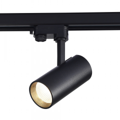 ST661.436.20 Св-к трек. Черный LED 1*20W 3000K 1 600Lm Ra&gt;90 38° IP20 L150xW70xH202 165-265V Трехфазная трековая система