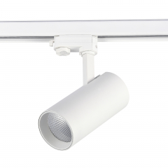 ST661.536.30 Св-к трек. Белый LED 1*30W 3000K 2 400Lm Ra&gt;90 38° IP20 L170xW80xH245 165-265V Трехфазная трековая система