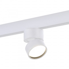 ST809.546.09 Магнитный трековый светильник Белый LED 1*9W 4000K 700Lm Ra&gt;90 120° IP20 D85xH126 48V SKYLINE 48