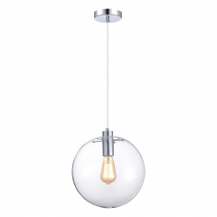 SL1056.123.01 Подвес ST-Luce Хром/Прозрачный E27 1*60W NOOR