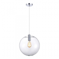 SL1056.133.01 Подвес ST-Luce Хром/Прозрачный E27 1*60W NOOR