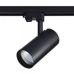 ST661.446.40 Св-к трек. Черный LED 1*40W 4000K 3 200Lm Ra&gt;90 38° IP20 L190xW85xH265 165-265V Трехфазная трековая система