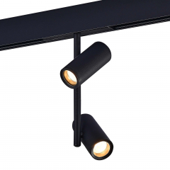 ST808.446.16 Магнитный трековый светильник Черный LED 1*16W 4000K 1 200Lm Ra&gt;90 36° IP20 D45xH240 48VV SKYLINE 48