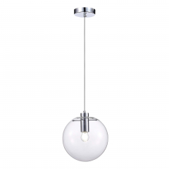 SL1056.113.01 Подвес ST-Luce Хром/Прозрачный E27 1*60W NOOR