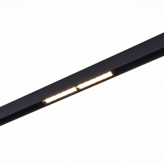 ST804.436.12 Магнитный трековый светильник Черный LED 1*12W 3000K 700Lm Ra&gt;90 120° IP20 L220xW22xH46 48VV SKYLINE 48