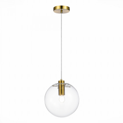 SL1056.213.01 Подвес ST-Luce Золотой/Прозрачный E27 1*60W NOOR