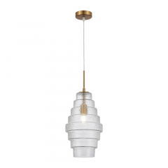 SL1001.213.01 Подвес ST-Luce Латунь/Прозрачный E27 1*40W REXITE