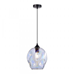 SL1188.413.01 Подвес ST-Luce Черный/Радужный E27 1*60W IDESIA