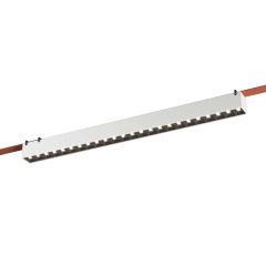 ST455.536.24 Св-к трек. Белый LED 1*24W 3000K 1 780Lm Ra90 24/40 IP20 L642xW40xH45 48V BAND