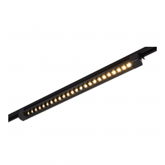 ST367.436.20.2 Св-к трек. Черный LED 1*20W 3000K 1 750Lm Ra90 24 IP20 L686xW49xH54 170-240VV Однофазная трековая система