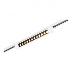 ST367.536.10 Св-к трек. Белый LED 1*10W 3000K 875Lm Ra90 24 IP20 L387xW49xH54 170-240VV Однофазная трековая система