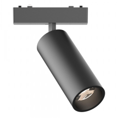 ST677.446.18 Магнитный трековый светильник Черный LED 1*18W 4000K 1 060Lm Ra&gt;90 &gt;90 IP20 D55xH135 48V SKYFLAT