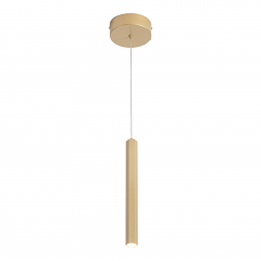 ST614.203.06 Светильник подвесной ST-Luce Золотистый/Золотистый LED 1*6W 4000K Подвесные светильники