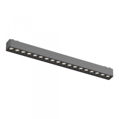 ST673.436.18 Магнитный трековый светильник Черный LED 1*18W 3000K 1 560Lm Ra&gt;90 36° IP20 L338xW26xH24 48V SKYFLAT