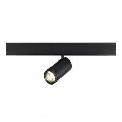 ST357.446.20 Магнитный трековый светильник ZOOM Черный LED 1*20W 4000K Lm Ra90 10-55° IP20 D60xH170 48VV SKYLINE 48
