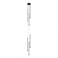 SL6132.405.45 Светильник подвесной ST-Luce Черный/Белый LED 1*15W 3000K STRAP