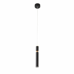 SL1592.403.01 Светильник подвесной ST-Luce Черный/Белый LED 1*6W 3000K Подвесные светильники