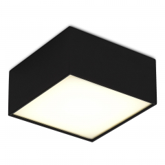 ST608.442.12 Светильник потолочный Черный LED 1*12W 4000K 1 080Lm Ra&gt;90 120° IP20 L120xW120xH55 220V Накладные светильники
