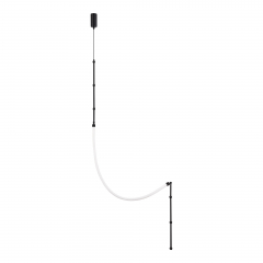SL6132.401.20 Светильник настенно-потолочный ST-Luce Черный/Белый LED 1*20W 3000K STRAP